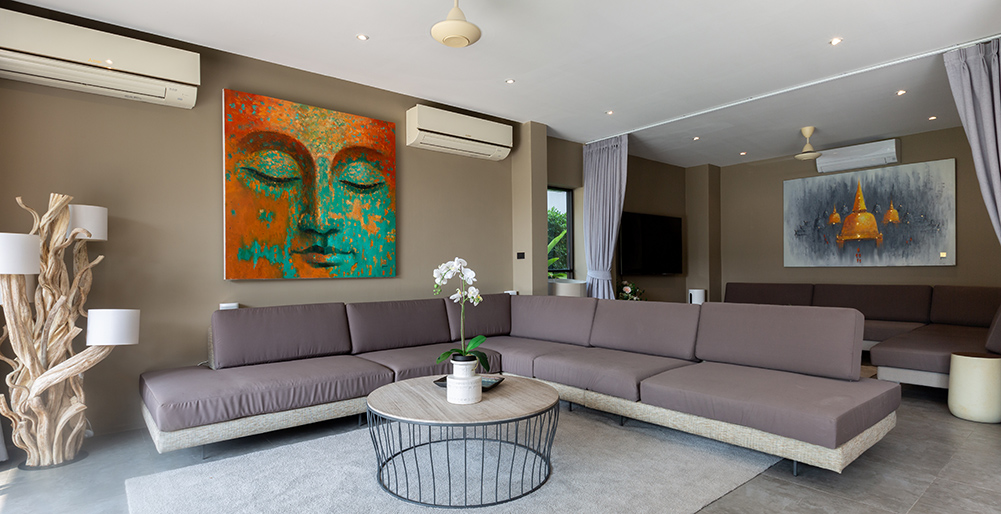 Villa Thansamaay - Comfortable living area